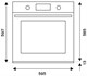 Встраиваемый электрический духовой шкаф Bertazzoni F6011HERVPTND - фото 51834