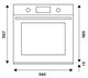 Встраиваемый электрический духовой шкаф Bertazzoni F6011MODVTN - фото 51954
