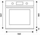 Встраиваемый электрический духовой шкаф Bertazzoni F609HEREKTND - фото 52045