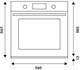 Встраиваемый электрический духовой шкаф Bertazzoni F609MODEKX - фото 52054