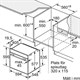Встраиваемый электрический духовой шкаф Bosch HBG832DC1S - фото 54278