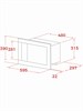 Встраиваемая микроволновая печь Teka ML 8200 BI FULL BLACK - фото 55507
