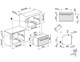 Встраиваемая микроволновая печь Smeg SF4101MS1 - фото 55728