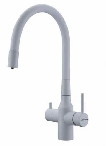 Смеситель для кухни Paulmark Salix белый матовый Sa213419-431 sa213419-431