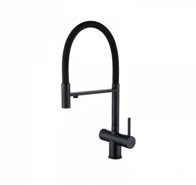 Emar ЕС-7024 Black, смеситель, черный ес-7024 black