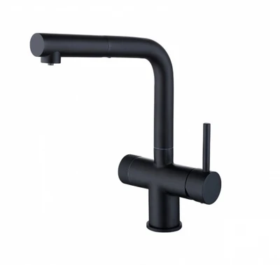 Emar ЕС-7026 Black, смеситель, черный ес-7026 black