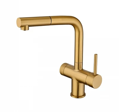 Emar ЕС-7026 PVD Golden, смеситель, золото ес-7026 pvd golden