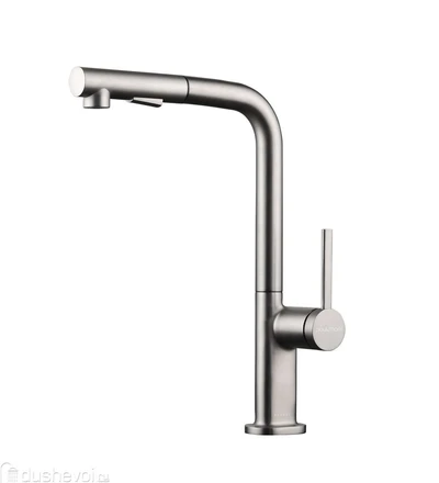 Paulmark NEO, смеситель, брашированная сталь ne214419-bs