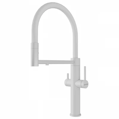 Смеситель для кухни Paulmark NEXUS Ne213999-WH белый матовый ne213999-wh
