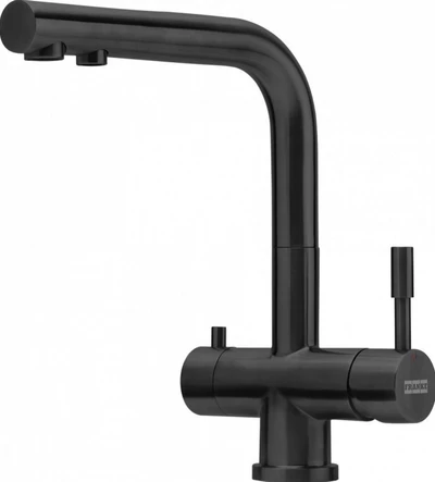 Смеситель для кухни Franke Atlas Clear Water черный матовый 120.0745.585 120.0745.585