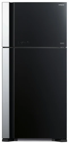Холодильник двухкамерный Hitachi R-VG660PUC7-1 GBK черный 1897614