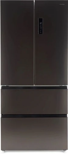 Холодильник Side-by-Side отдельностоящий Hyundai CM55043F черная сталь 2033155