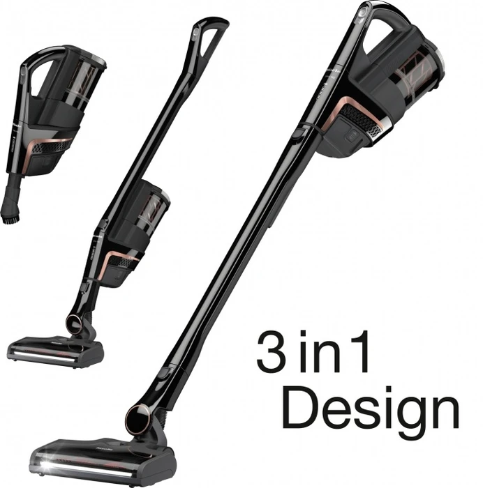 Пылесос вертикальный Miele Triflex HX2 Cat & Dog OBSW Obsidian Black, черный обсидиан soml0 triflex hx2 cat&dog черный обсидиан