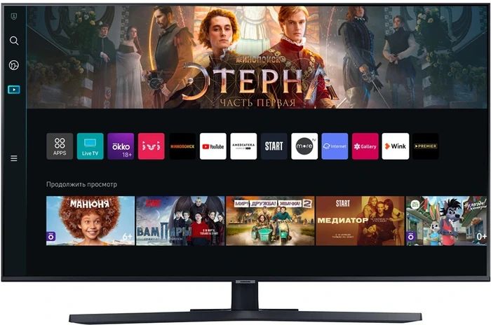 Телевизор Samsung UE43AU7500UXRU ue43au7500uxru