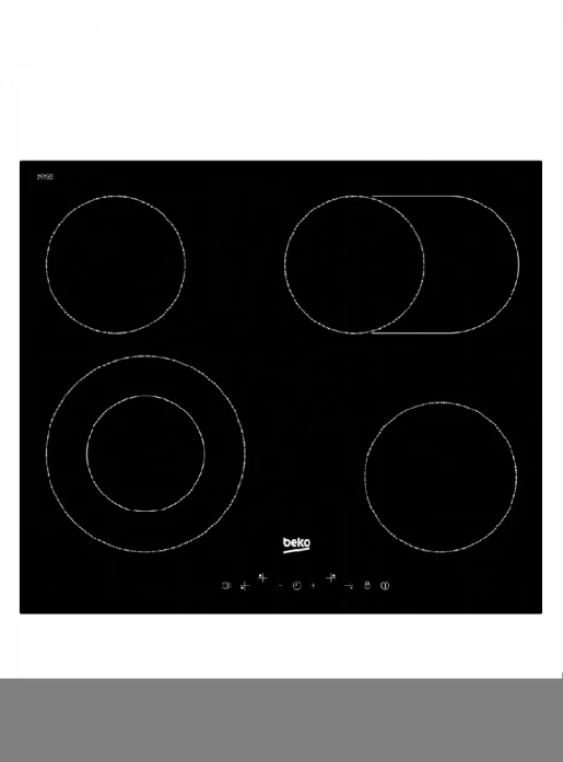 Встраиваемая электрическая варочная панель Beko HIC 64403 T 7756788354