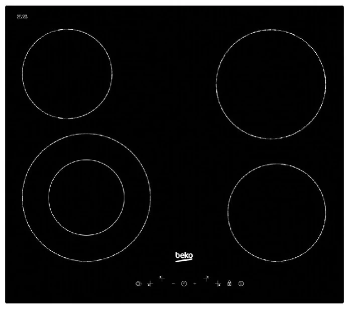 Встраиваемая электрическая варочная панель Beko HIC 64402 T 7756286314