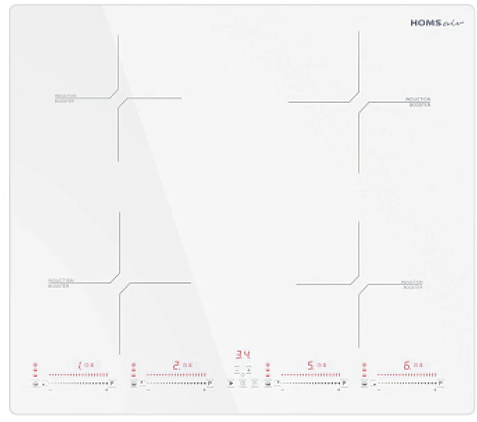 Индукционная варочная панель HOMSair HIC64SWH ка-00018425