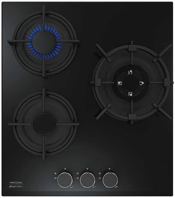 Газовая варочная поверхность KRONA FIERO 45 BL fiero 45 bl