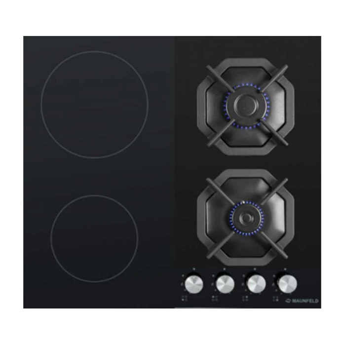 Комбинированная варочная панель MAUNFELD EEHG.642VC.2CB/KG ка-00013652