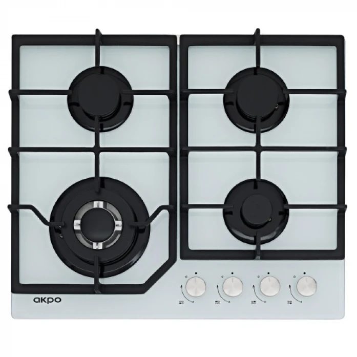 Встраиваемая газовая варочная панель Akpo PGA 604 FGC WH ak-16004