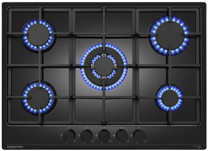 Газовая варочная панель Meferi MGH705BK POWER mgh705bk power