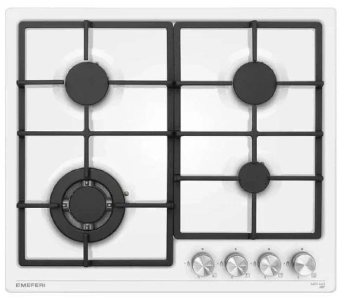 Газовая варочная панель Meferi MGH604WH LIGHT mgh604wh light