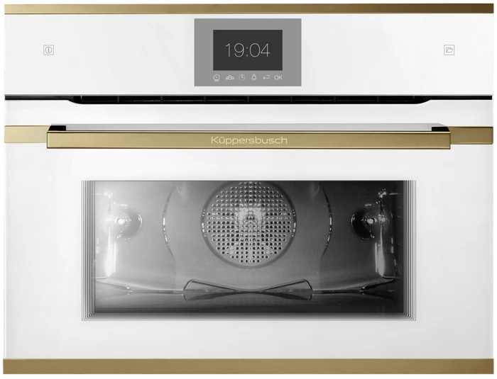 Компактный духовой шкаф с паром Kuppersbusch CBD 6550.0 W4 Gold 00-00004776