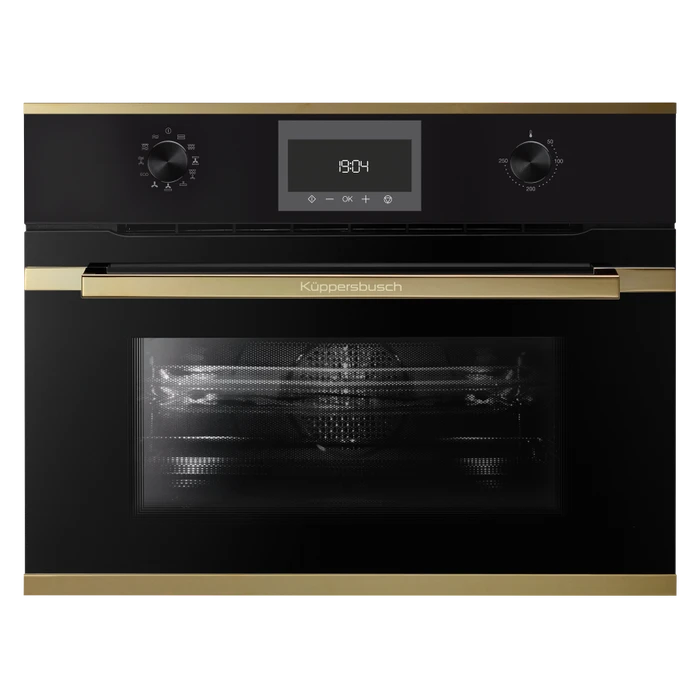 Компактный духовой шкаф с микроволнами  Kuppersbusch CBM 6330.0 S4 Gold 00-00004813