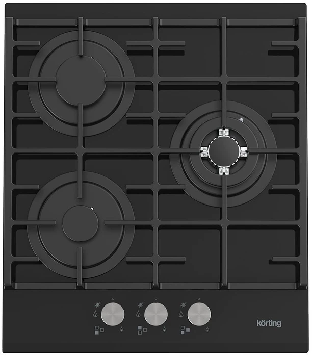 Газовая стеклянная варочная панель Korting HGG 4825 CTN 00000017787