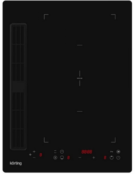 Индукционная варочная панель с интегрированной вытяжкой Korting HIBH 40980 NB 00000020707