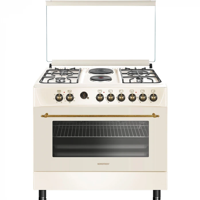 Комбинированная плита на 90 см NORDFROST GE 9262 YR 00000314191