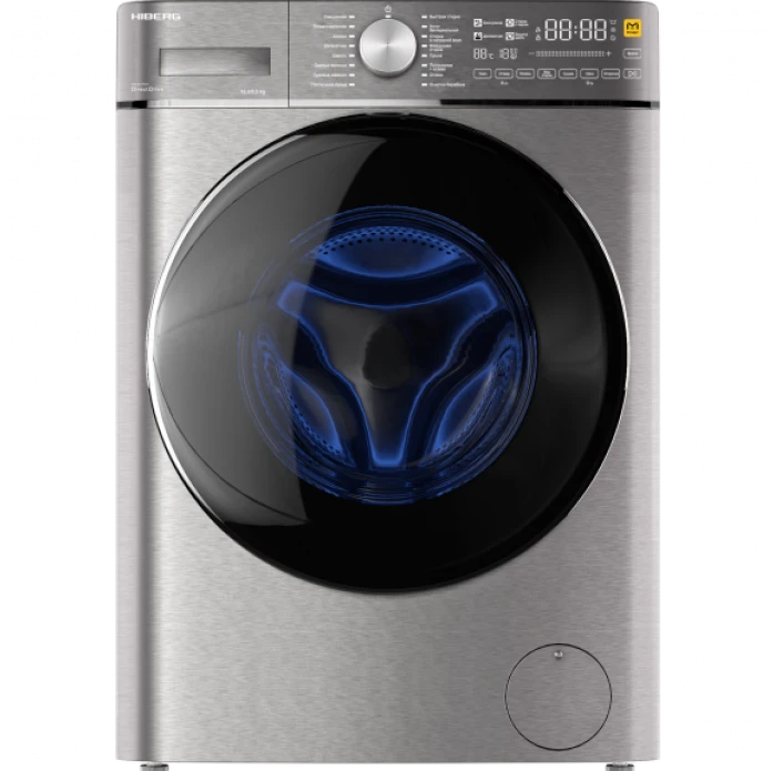 Стиральная машина c сушкой HIBERG i-DDQ8 - 10614 Ss 00000344773