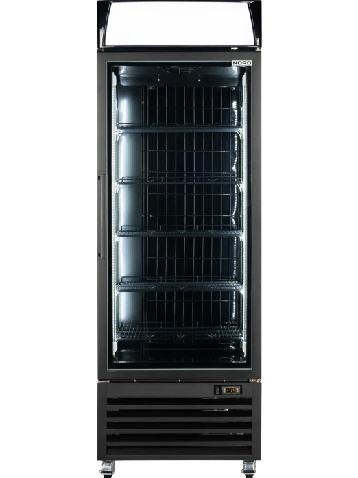 Витрина морозильная NORD FSC 400 GB черная 00000364110