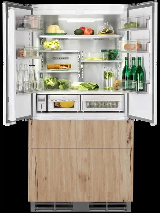Встраиваемый холодильник HIBERG s-FFB 800 W 00000365853