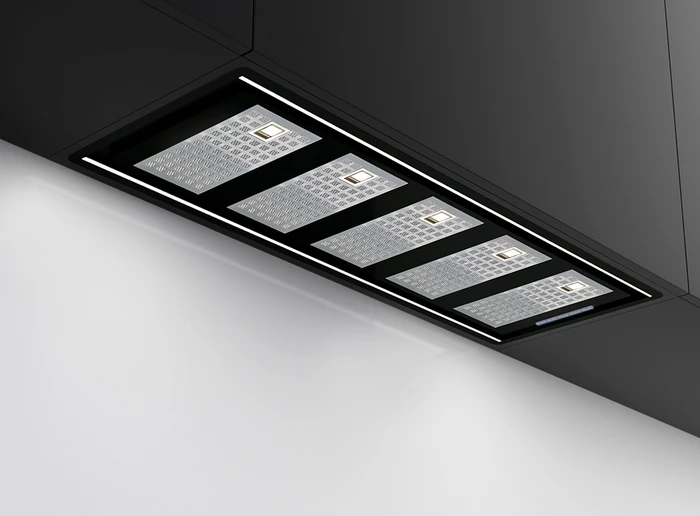 Встраиваемая вытяжка Pando GTI/725 NEGRO V.1050 ECO SEC PLUS 010162