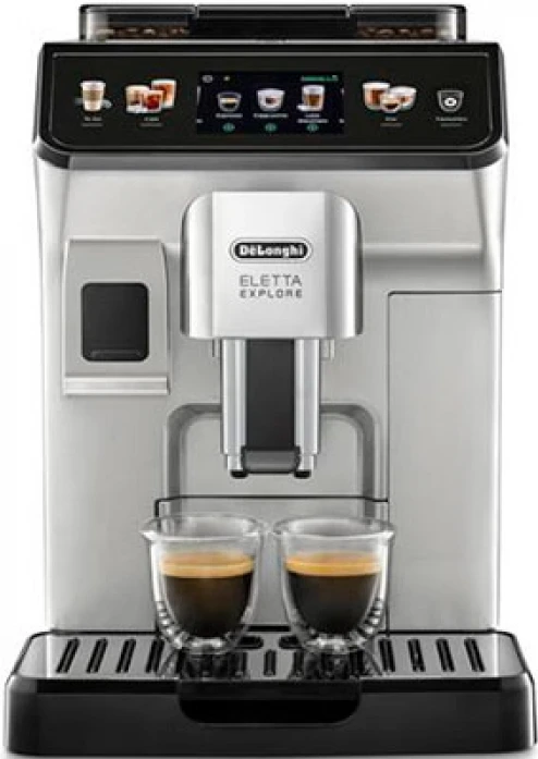 Кофемашина DeLonghi Eletta Explore ECAM450.55.S,  серебристый/черный 0132217070