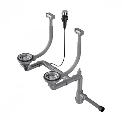 Сифон для мойки Omoikiri WK-2-IN-A 4956484 4956484
