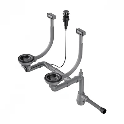 Сифон для мойки Omoikiri WK-2-GM-A 4956496 4956496