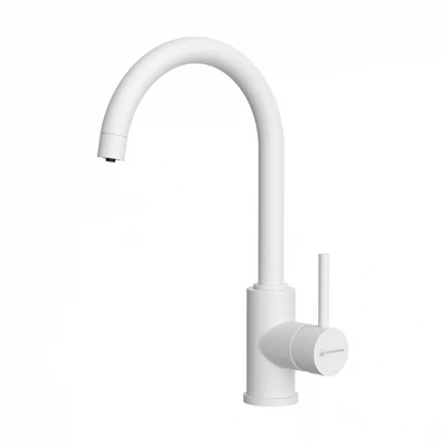 Смеситель для кухни Omoikiri Shinagawa 2 Plus-WH белый 4994404 4994404