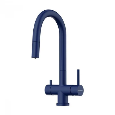 Смеситель Omoikiri Akita-S-IB латунь/Indigo blue 4994438 4994438