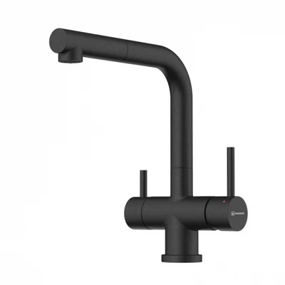 Смеситель для кухни Omoikiri Takamatsu S-BL черный 4994570 4994570