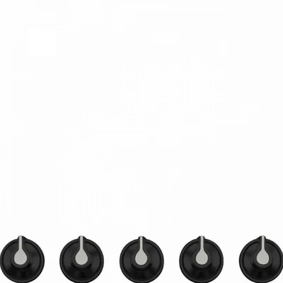 Набор ручек для варочных поверхностей Smeg  Linea 5MP1GOGB3 8017709334055
