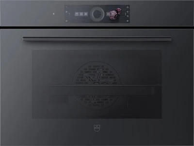 Духовой шкаф V-ZUG Combair V4000 45 C4T-21049 (черное стекло) c4t-21049 черное стекло