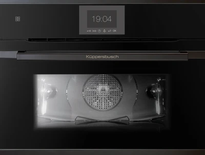 Компактный духовой шкаф Kuppersbusch CBP 6550.0 S6 Black Steel cbp 6550.0 s6
