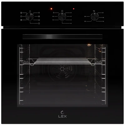 Встраиваемый электрический духовой шкаф Lex EDM 073 BBL черный chao000396