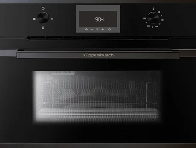Встраиваемая микроволновая печь Kuppersbusch CM 6330.0 S6 Black Steel cm 6330.0 s6