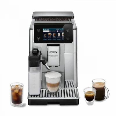 Кофемашина DeLonghi ECAM630.55.SSM черный/серебристый ecam630.55.ssm
