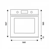 Духовой шкаф с паром Bertazzoni F6011PROVPTX/23 f6011provptx/23