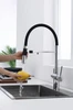 Смеситель из металла Paulmark GRAVITY, смеситель, хром, черный шланг gr213888-cr