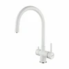Смеситель для кухни Paulmark Heller He213218-431 белый матовый he213218-431